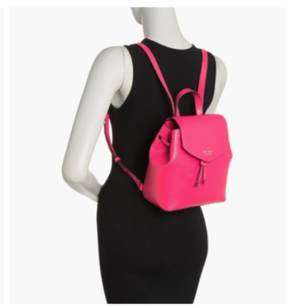 Kate Spade LIZZIE Medium Flap Backpack - Picture 7 of 10